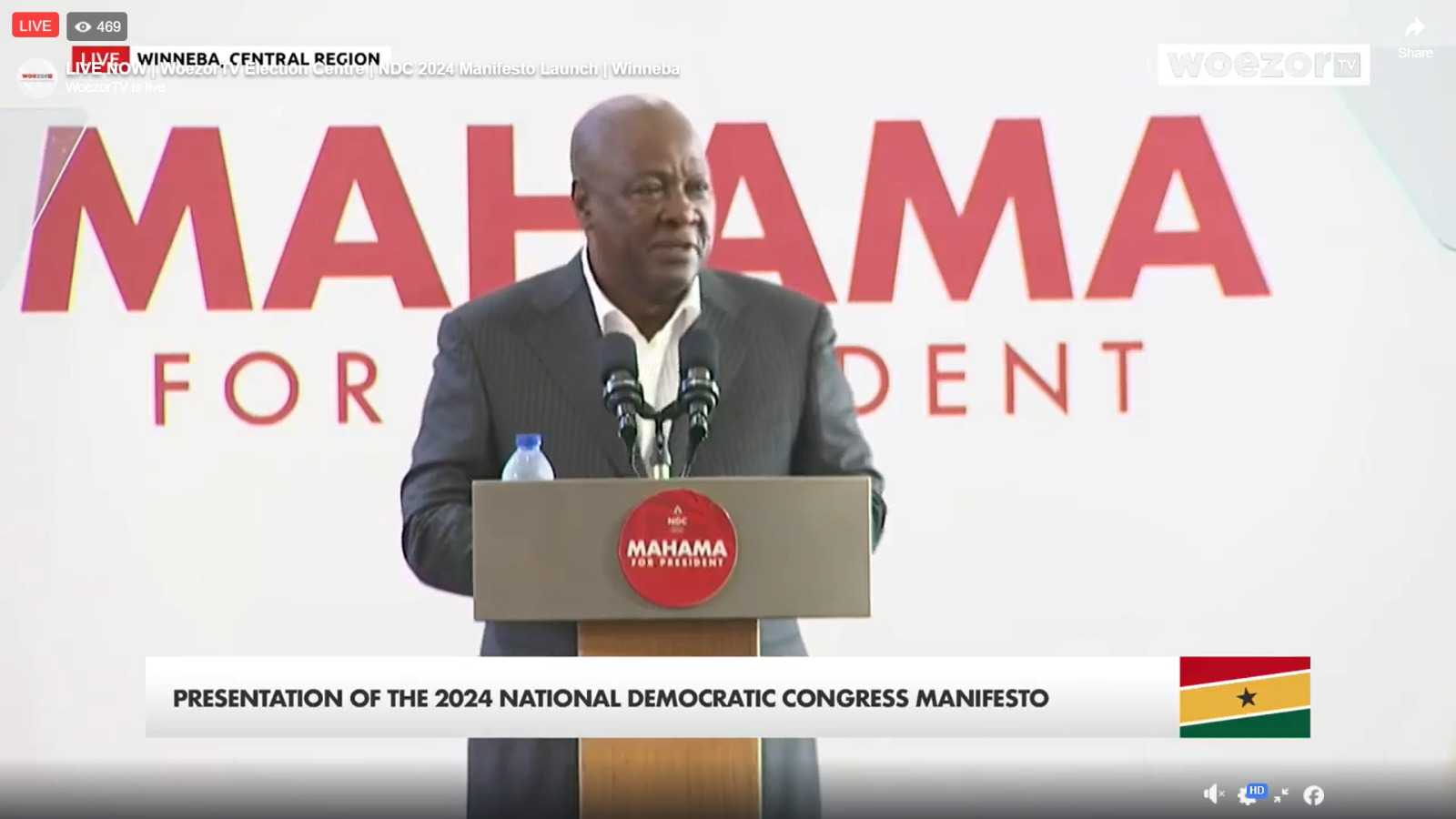 NDC Holds Sectorial Briefing On 2024 Manifesto: Elucidates On Health, Education And Security Policies.