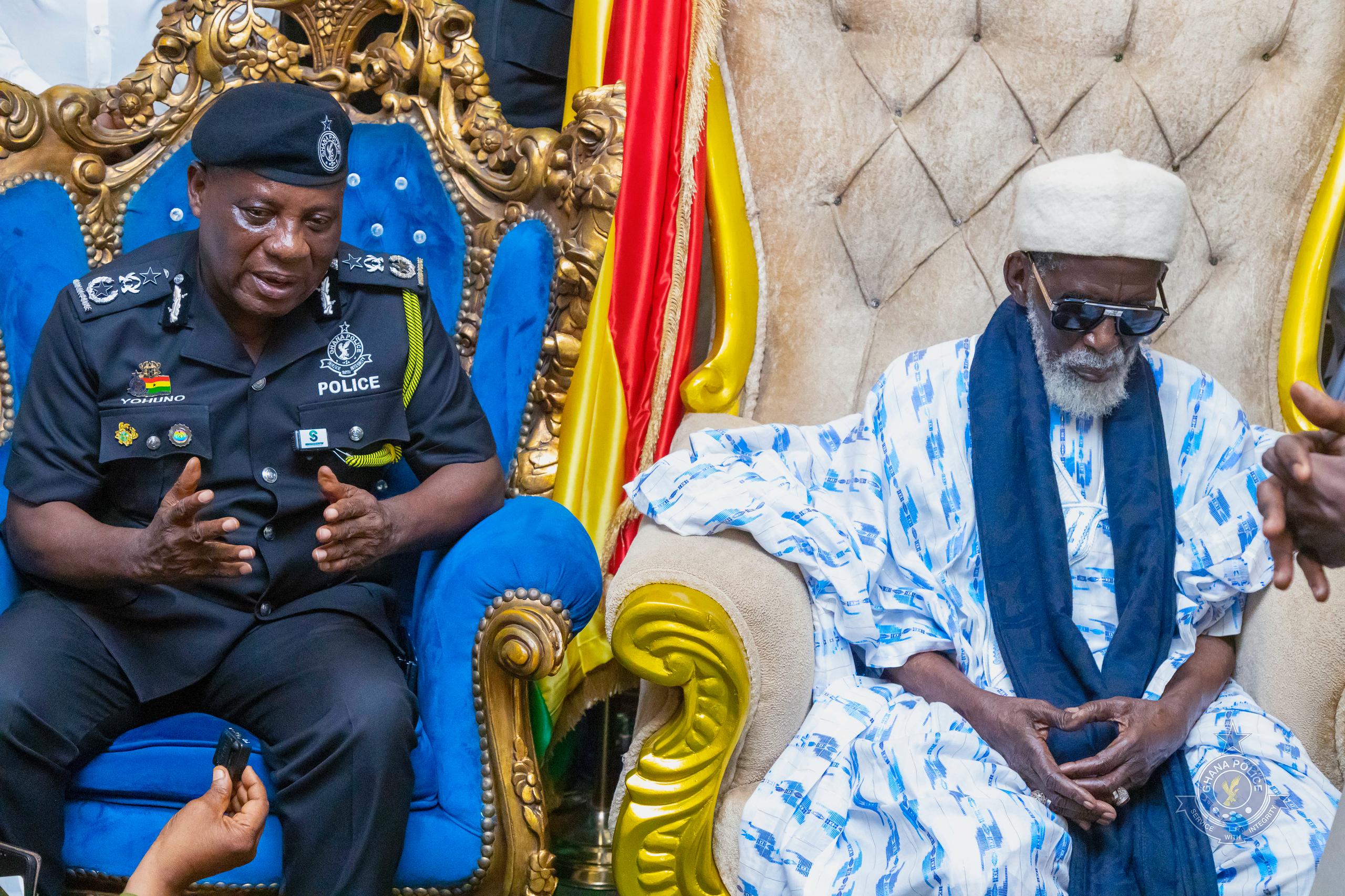 IGP Mr. Christian Tetteh Yohuno Visits Natonal Chief Imam