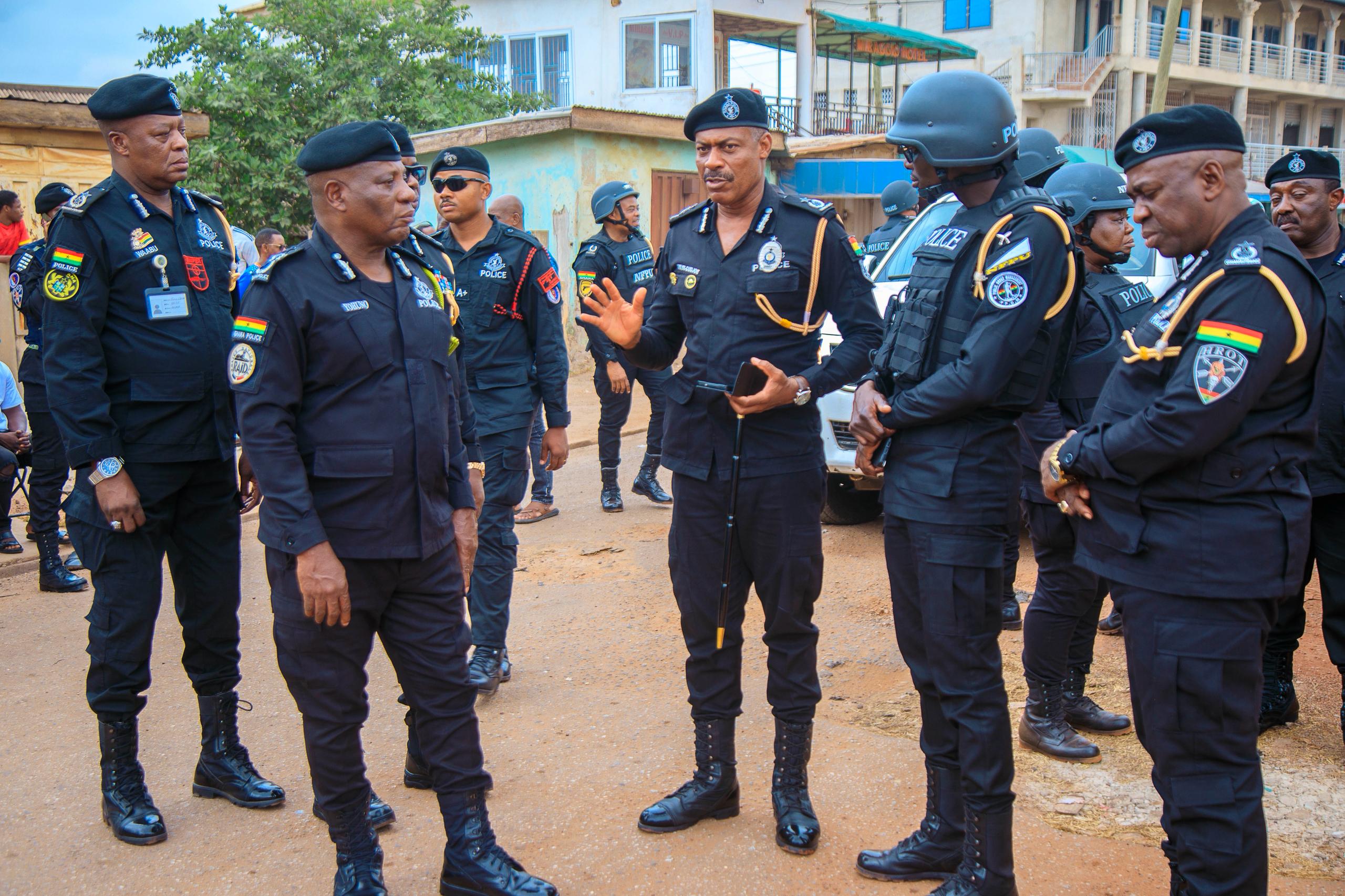 IGP and POMAB members engage community leaders at Asawase and Tulaku to calm tension
