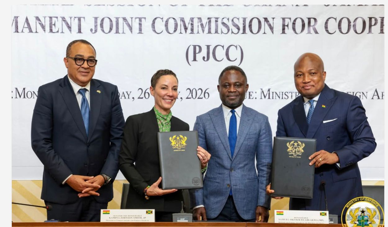 Ghana, Jamaica Agree To Deepen Bilateral Ties After Twenty-One Year Hiatus